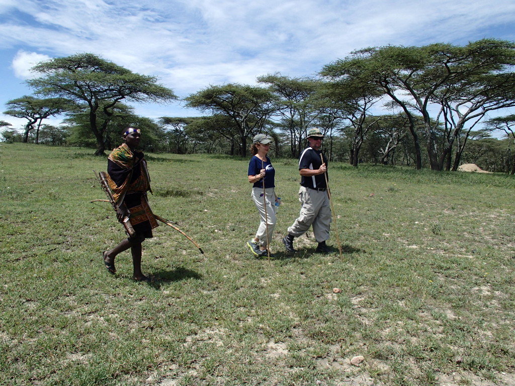 Serengeti bush hike