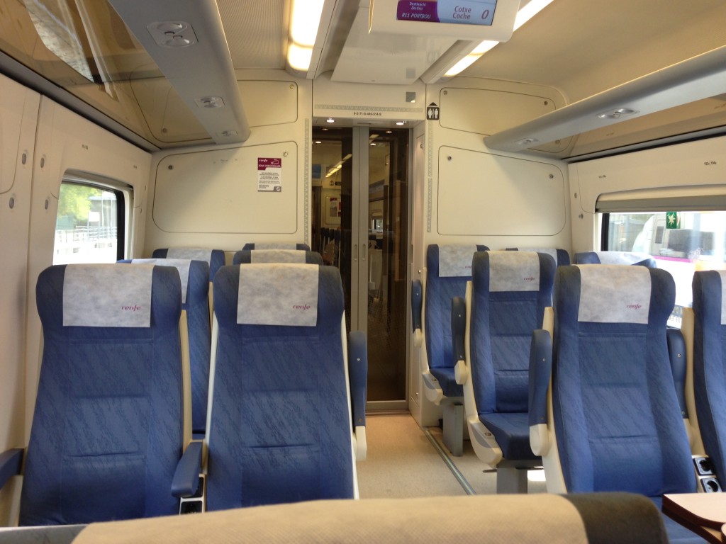 Renfe train Barcelona to Girona