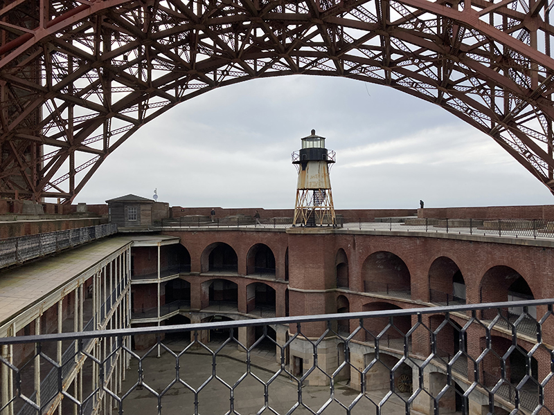 Fort Point courtyard