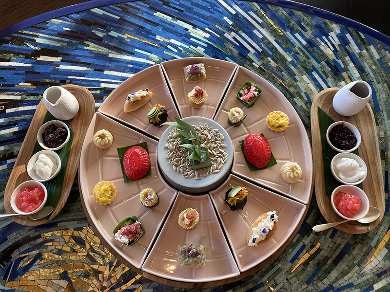 afternoon tea at Taaktana