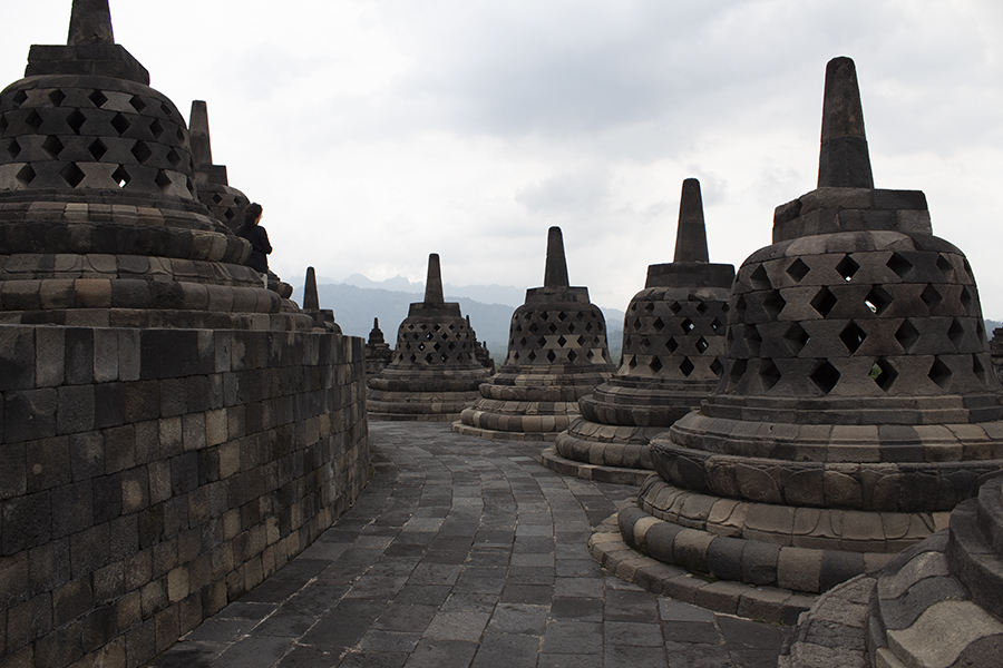 Borobudur stupas