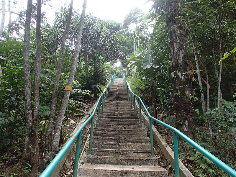 Ganung Padang stairs