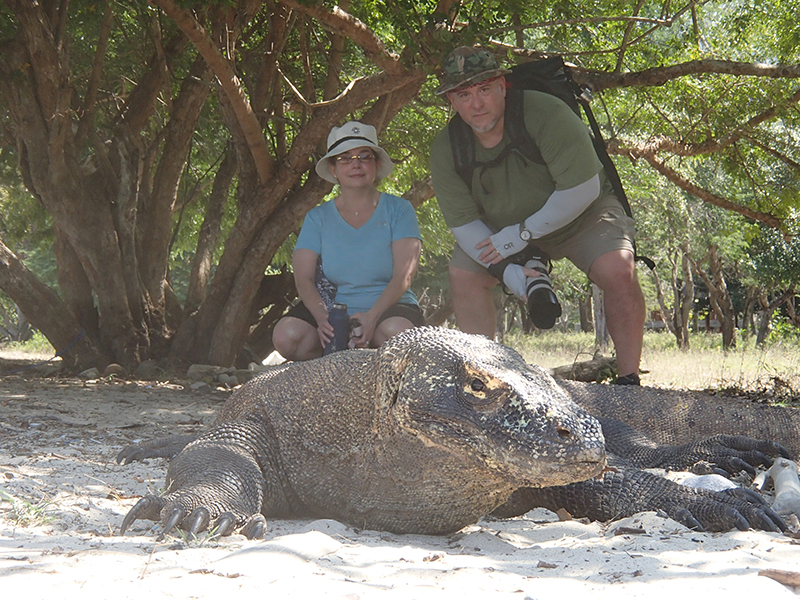 komodo dragon lori and michael