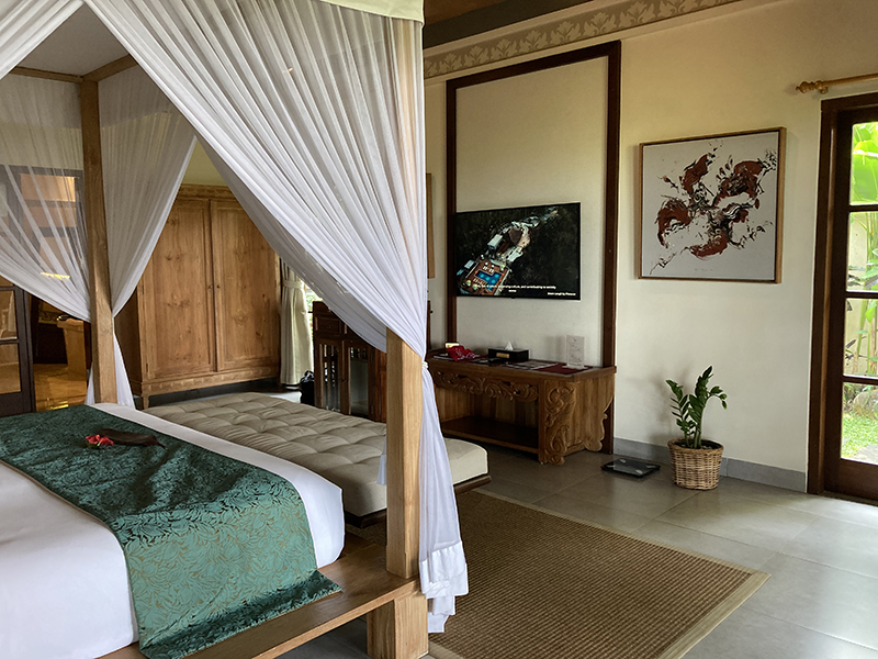 Plataran villa bedroom