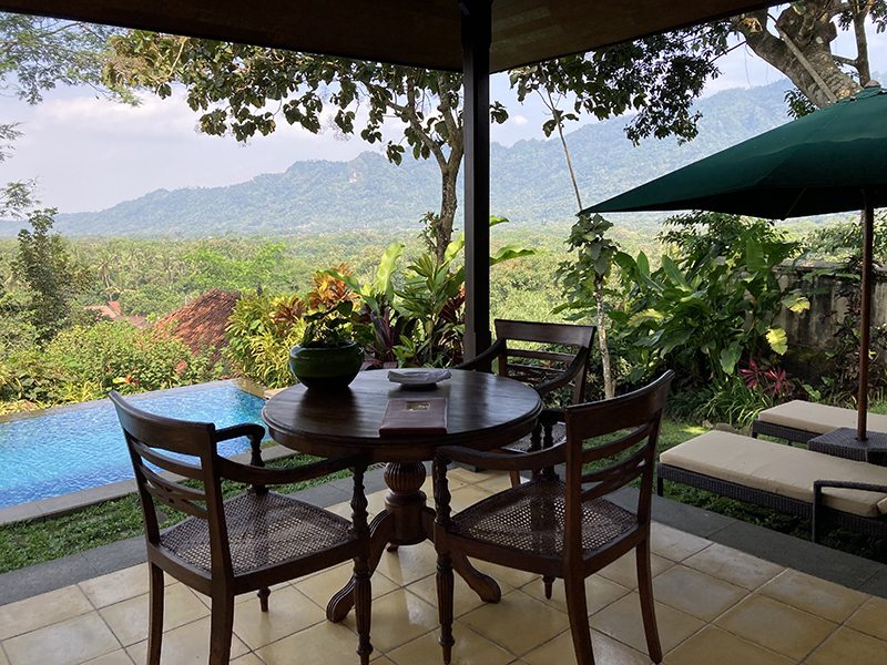 Plataran villa garden