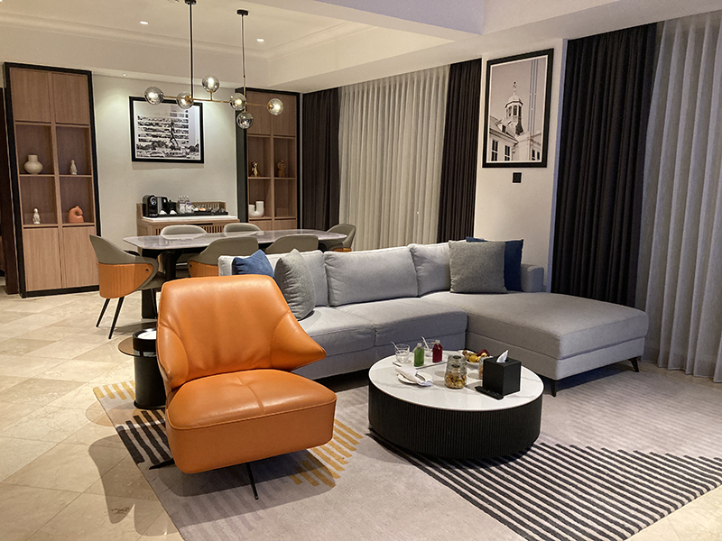 Sheraton Jakarta living room