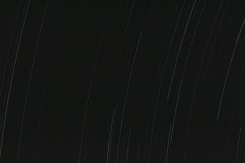 Namib desert star trails