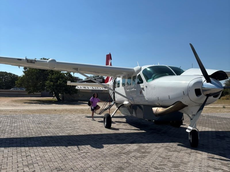 plane from Onguma to Windhoek