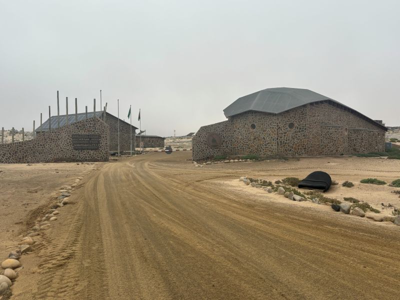 Skeleton Coast National Park entrance