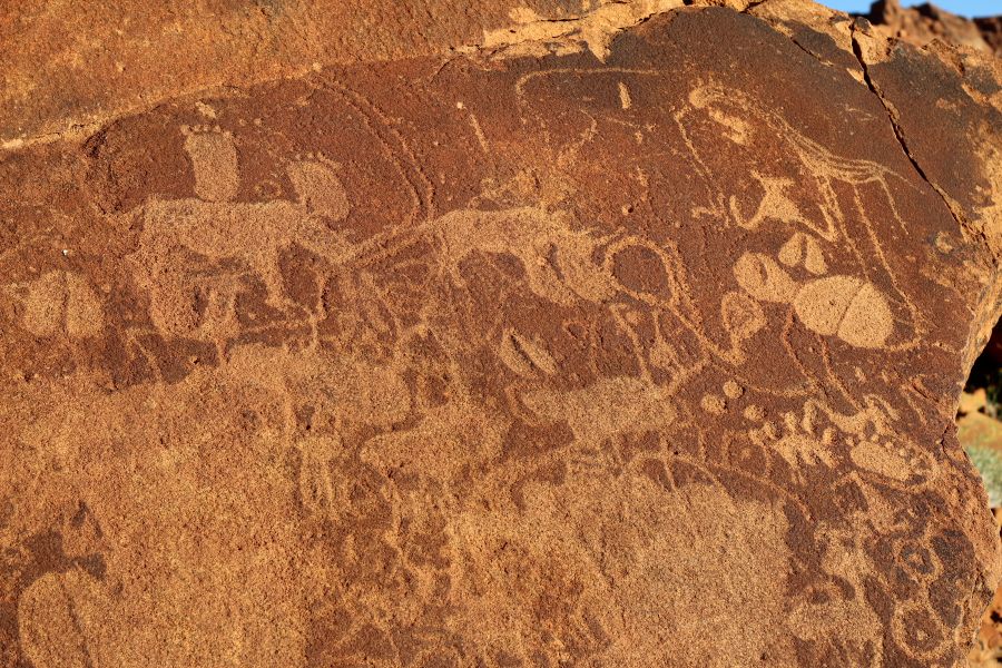 Twyfelfontein petroglyphs Namibia